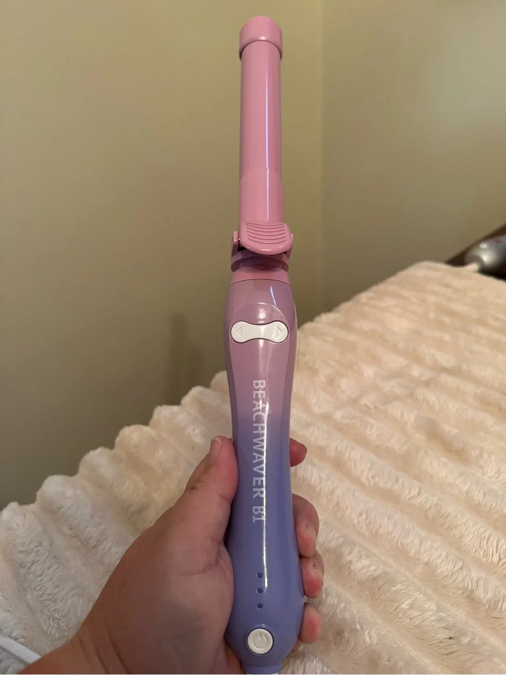 BEACHWAVER B1 Pink Lavender Curling Wand